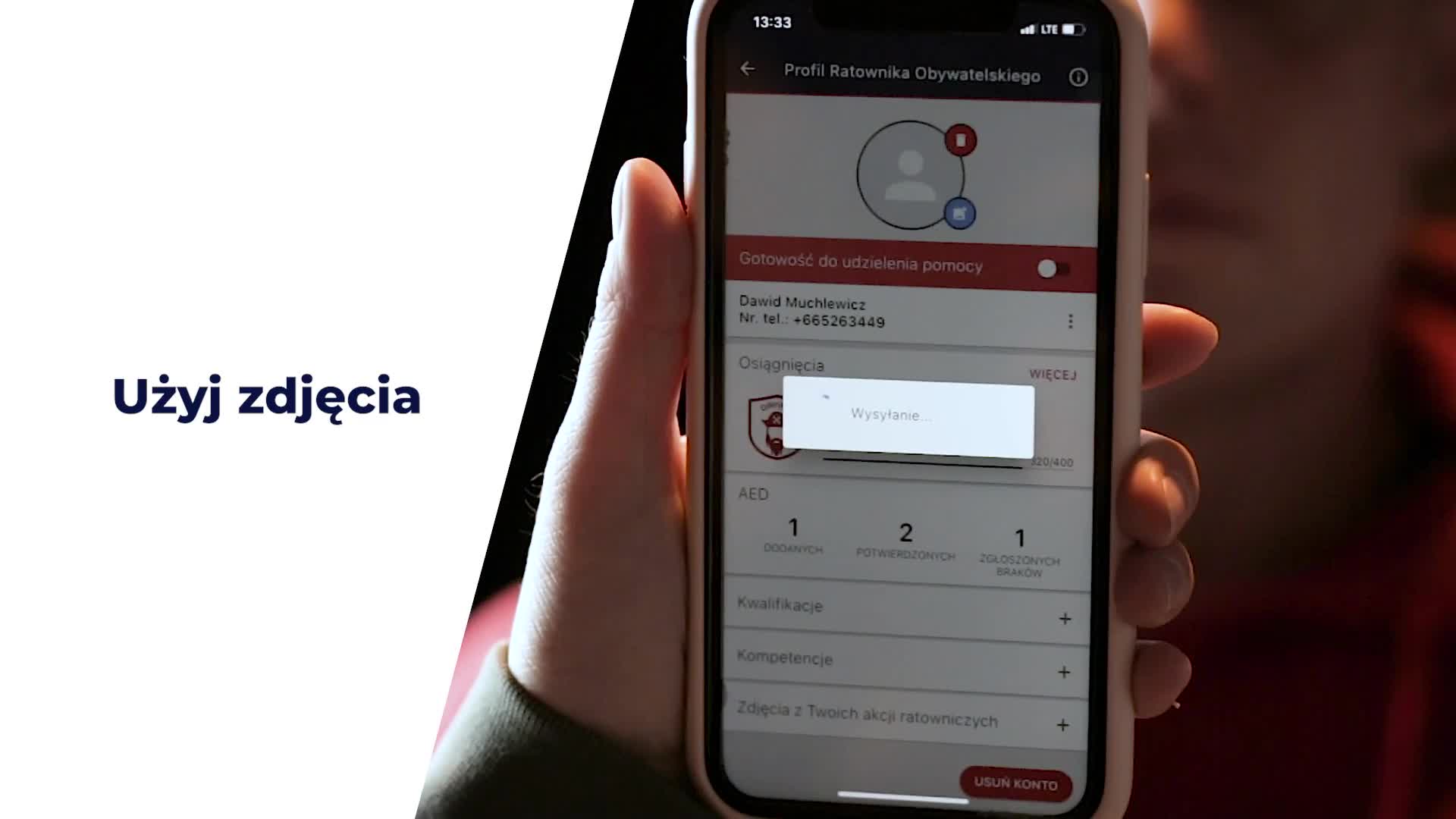 Jak działa Aplikacja RATOWNIK