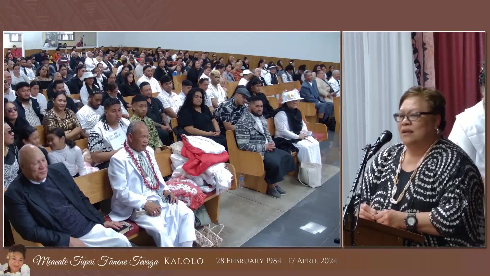 Family Service of Meavalē Tupai Fanene Tevaga Kalolo