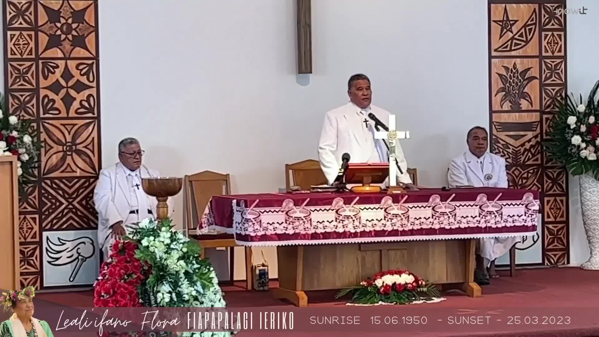 Funeral, Burial & Reception of Leali'ifano Flora Fiapapalagi Ieriko (Sat)